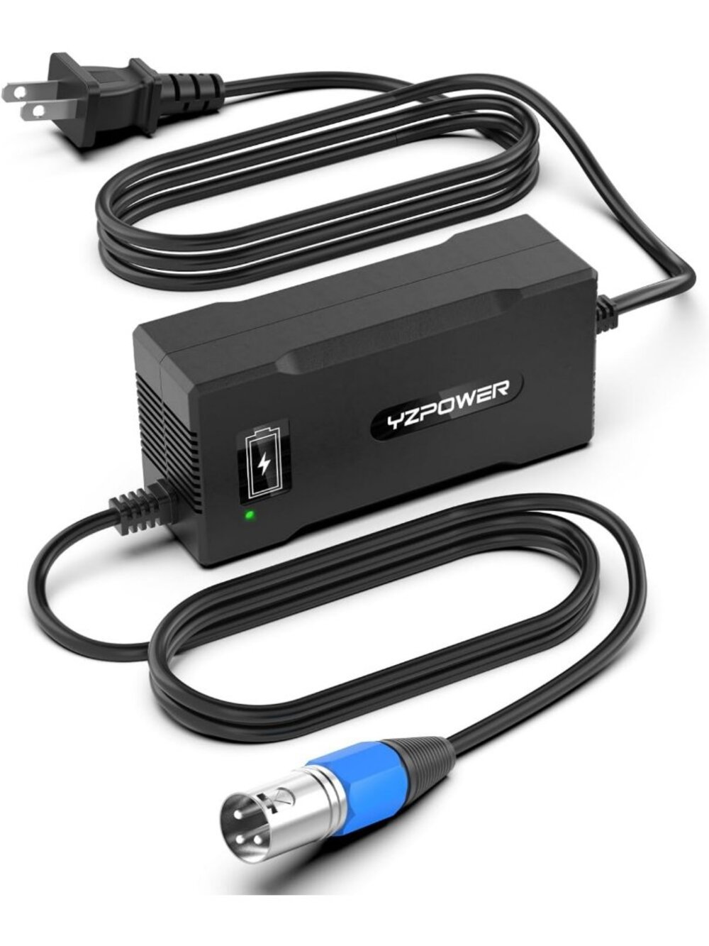 24V 8A Lithium Battery Charger for Electric Wheelchairs & Mobility Scooters